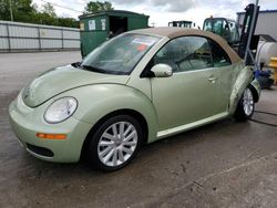 Salvage cars for sale at Lebanon, TN auction: 2008 Volkswagen New Beetle Convertible SE
