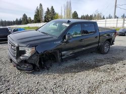 Salvage cars for sale at Graham, WA auction: 2020 GMC Sierra K1500 AT4