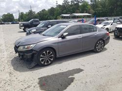 Honda Accord Sport Vehiculos salvage en venta: 2015 Honda Accord Sport