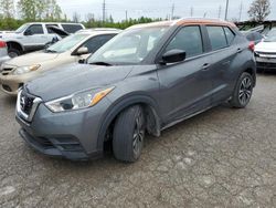 Nissan salvage cars for sale: 2019 Nissan Kicks S