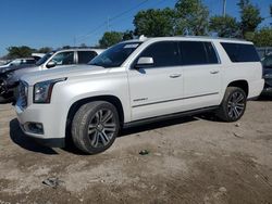 Carros salvage a la venta en subasta: 2018 GMC Yukon XL Denali