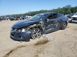 Salvage cars for sale at Greenwell Springs, LA auction: 2017 Nissan Maxima 3.5S