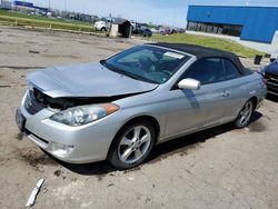 Salvage cars for sale at Woodhaven, MI auction: 2005 Toyota Camry Solara SE