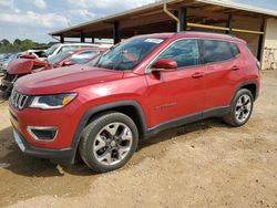 Salvage cars for sale at Tanner, AL auction: 2018 Jeep Compass Limited