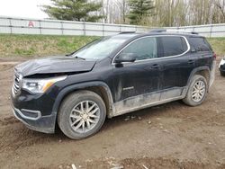 Salvage cars for sale from Copart Davison, MI: 2019 GMC Acadia SLE