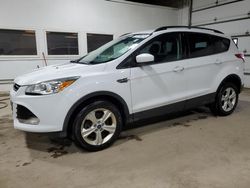 Salvage cars for sale at Blaine, MN auction: 2015 Ford Escape SE