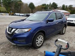 Salvage cars for sale from Copart Mendon, MA: 2017 Nissan Rogue S