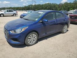 Salvage cars for sale at Greenwell Springs, LA auction: 2021 Hyundai Accent SE