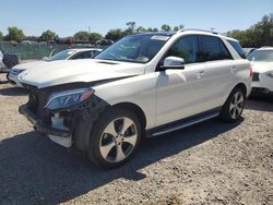 Mercedes-Benz GLE 350 salvage cars for sale: 2017 Mercedes-Benz GLE 350