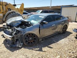 Salvage cars for sale from Copart Temple, TX: 2017 Nissan Maxima 3.5S
