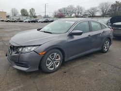 Salvage cars for sale from Copart Moraine, OH: 2017 Honda Civic LX