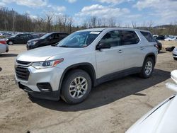 Salvage cars for sale at Marlboro, NY auction: 2019 Chevrolet Traverse LS