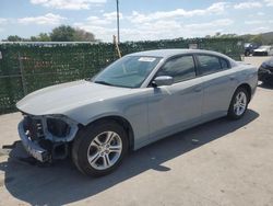 Salvage cars for sale from Copart Orlando, FL: 2021 Dodge Charger SXT