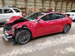 Salvage cars for sale at London, ON auction: 2018 Tesla Model 3