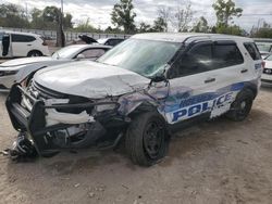 Salvage cars for sale at Riverview, FL auction: 2019 Ford Explorer Police Interceptor