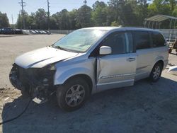 Salvage cars for sale at Savannah, GA auction: 2012 Chrysler Town & Country Touring