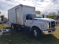 Salvage trucks for sale at Cicero, IN auction: 2017 Ford F650 Super Duty