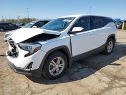 Salvage cars for sale from Copart Woodhaven, MI: 2018 GMC Terrain SLE