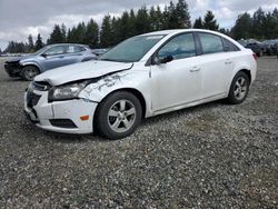 Salvage cars for sale from Copart Graham, WA: 2013 Chevrolet Cruze LT