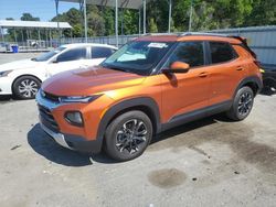 Salvage cars for sale at Savannah, GA auction: 2022 Chevrolet Trailblazer LT