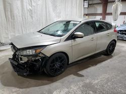 Salvage cars for sale from Copart Leroy, NY: 2016 Ford Focus SE
