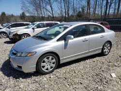 Salvage cars for sale from Copart Candia, NH: 2010 Honda Civic LX
