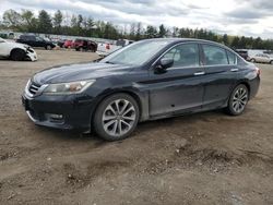 Salvage cars for sale at Finksburg, MD auction: 2015 Honda Accord Sport
