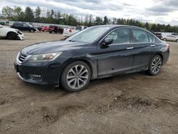 Honda salvage cars for sale: 2015 Honda Accord Sport