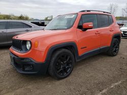 Salvage cars for sale from Copart Columbia Station, OH: 2018 Jeep Renegade Latitude