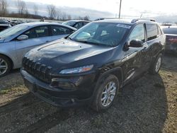 Vehiculos salvage en venta de Copart Davison, MI: 2015 Jeep Cherokee Latitude