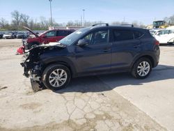 Salvage cars for sale at Fort Wayne, IN auction: 2021 Hyundai Tucson Limited