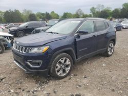 Jeep salvage cars for sale: 2021 Jeep Compass Limited