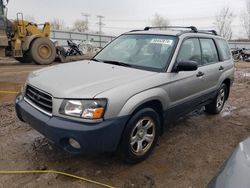 Salvage cars for sale from Copart Elgin, IL: 2005 Subaru Forester 2.5X