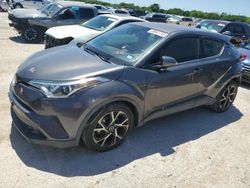 Salvage cars for sale at San Antonio, TX auction: 2019 Toyota C-HR XLE