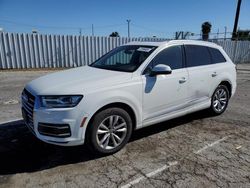 Audi Q7 Premium salvage cars for sale: 2017 Audi Q7 Premium