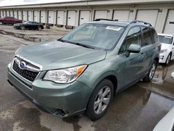 Salvage cars for sale at Louisville, KY auction: 2015 Subaru Forester 2.5I Premium