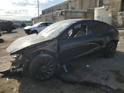 Salvage cars for sale at Fredericksburg, VA auction: 2022 Tesla Model Y