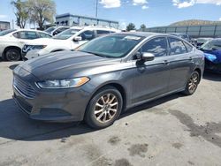 Salvage cars for sale from Copart Albuquerque, NM: 2015 Ford Fusion S