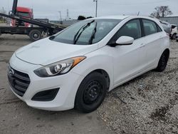 Salvage cars for sale at Franklin, WI auction: 2017 Hyundai Elantra GT