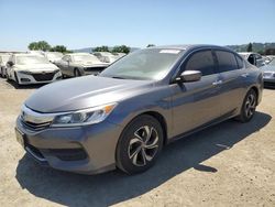 Salvage cars for sale at San Martin, CA auction: 2016 Honda Accord LX