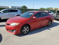 Salvage cars for sale from Copart Orlando, FL: 2012 Toyota Camry Base