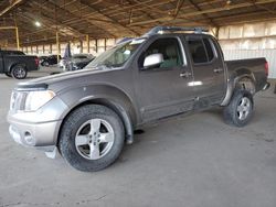 Vehiculos salvage en venta de Copart Phoenix, AZ: 2006 Nissan Frontier Crew Cab LE