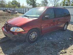 Ford salvage cars for sale: 2000 Ford Windstar LX