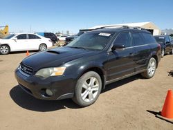 Subaru Legacy salvage cars for sale: 2005 Subaru Legacy Outback 2.5 XT Limited