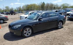 Salvage cars for sale at Chalfont, PA auction: 2008 BMW 535 XI