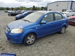 Salvage cars for sale at Vallejo, CA auction: 2008 Chevrolet Aveo Base