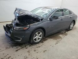 Chevrolet Malibu LS salvage cars for sale: 2017 Chevrolet Malibu LS