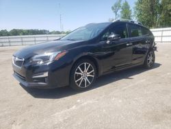 Salvage cars for sale at Dunn, NC auction: 2018 Subaru Impreza Limited