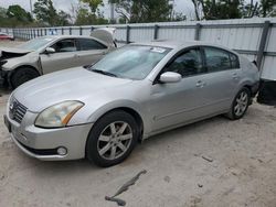 Nissan salvage cars for sale: 2004 Nissan Maxima SE