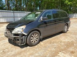 Salvage cars for sale at Austell, GA auction: 2010 Honda Odyssey EXL
